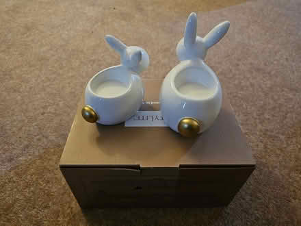 Photo of free Partylite bunny tealight holders (Merstham RH1) #2