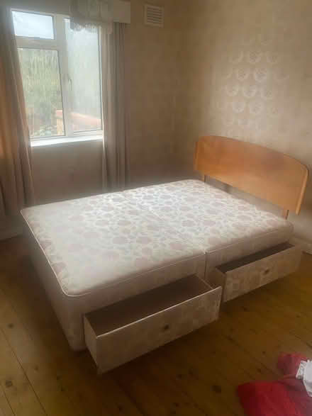 Photo of free Double bed plus mattress (Englefield Green TW20) #3