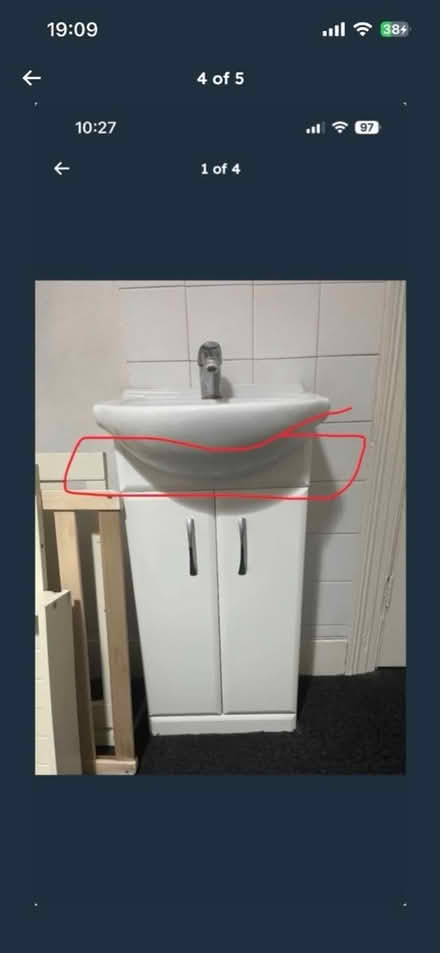 Photo of free Sink unit (Bromley North BR1) #1