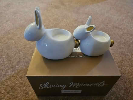 Photo of free Partylite bunny tealight holders (Merstham RH1) #3