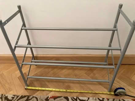 Photo of free Metal expanding shoe rack (South Ockendon RM15) #1