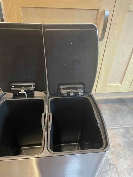 Photo of free Kitchen bin can be used for recycling and general waste. (Ruislip UB10) #2