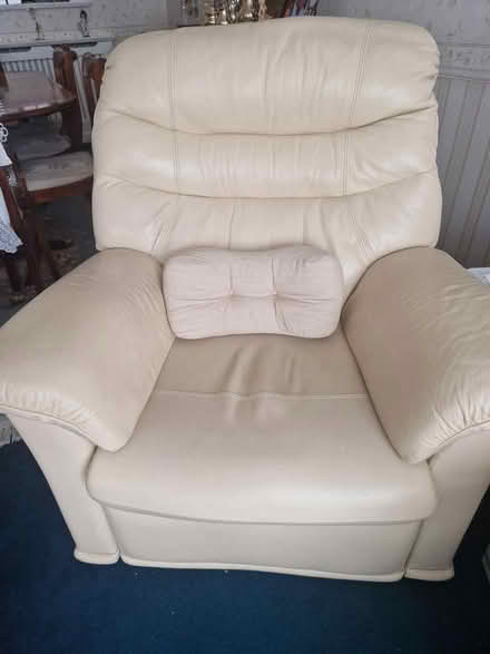 Photo of free Leather armchair (Finchley N12 7ET) #1