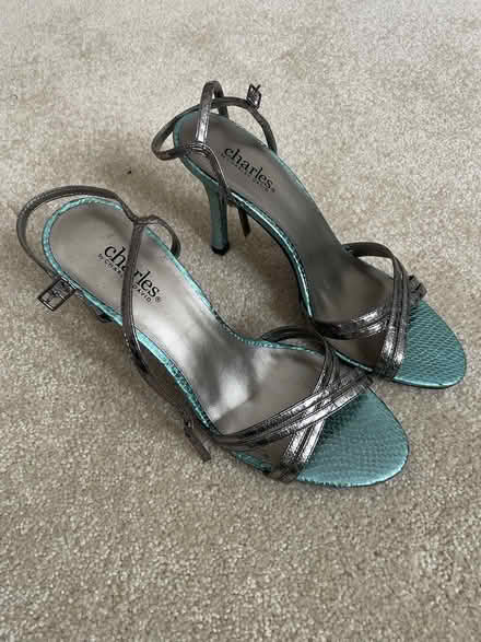 Photo of free Pewter ladies dress shoes size 7.5B (Bayshore) #1