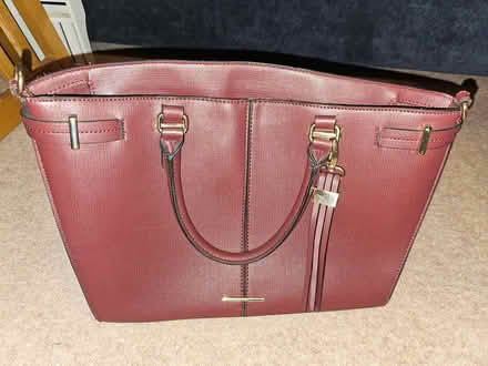 Photo of free Burgundy handbag (Merstham RH1) #2