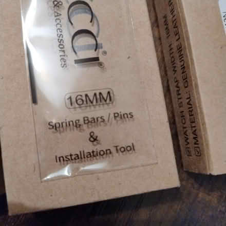 Photo of free 16mm watch strap spring bars & tool (S11 Brincliffe) #3