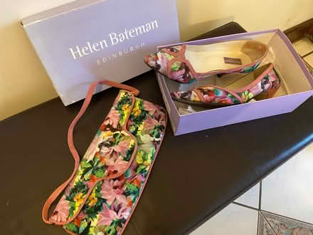 Photo of free Summer shoes and bag set (Colwall Stone WR13) #1