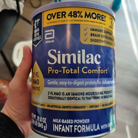 Photo of free Open baby formula (Medford near Blackbird store) #1