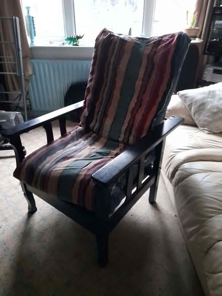 Photo of free Wooden steamer style chair (Loughborough LE11) #3
