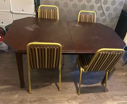 Photo of free Dinner table and chaira (Liverpool L7) #2
