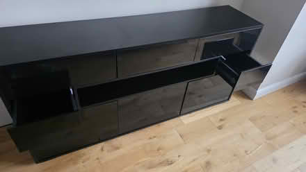 Photo of free Black gloss fronted Sideboard (Trimley st Mary, IP11) #3