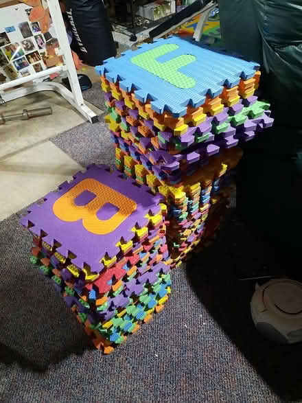 Photo of free Foam floor tiles (Near Carlock) #1