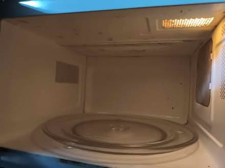 Photo of free Microwave, broken glass (Bradway S17) #2