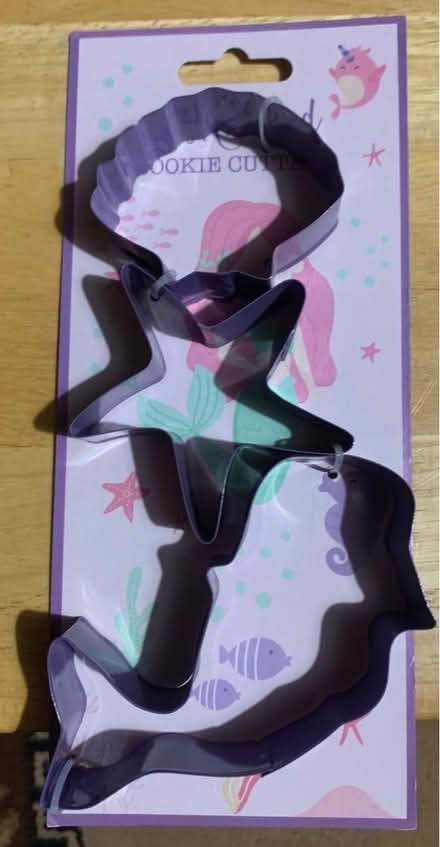 Photo of free Mermaid Cookie Cutters 3 Pk, Baking, star fish shell mermaid (Colney Hatch N10) #1