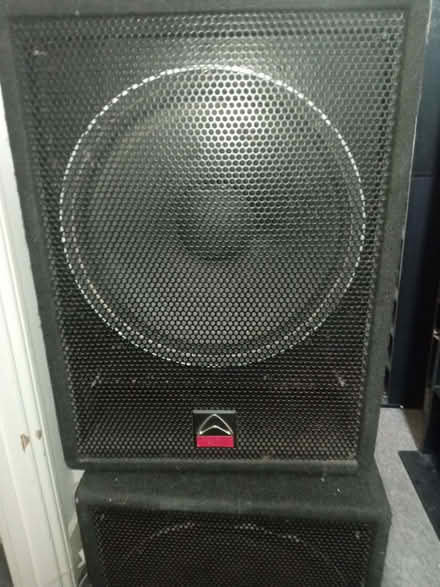 Photo of free 2x large bass speakers (Blacklands TN34) #3