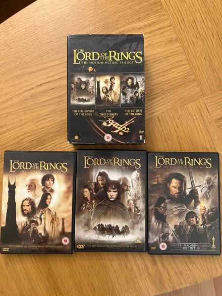 Photo of free Lord of the rings dvds (Gilmerton Dykes Avenue) #2