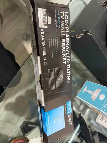 Photo of free Tv wall bracket 26” to 55” (Borehamwood) #3