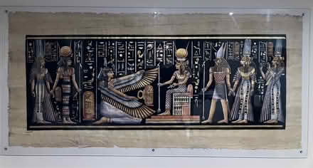 Photo of free Egyptian style artwork (Royston Heath) #1