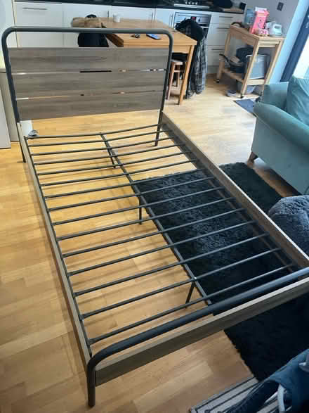 Photo of free Double bed frame (Se17 1pa) #1
