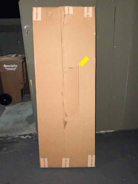 Photo of free Long, flat cardboard box (Valencia Avenue, Sunnyvale) #2