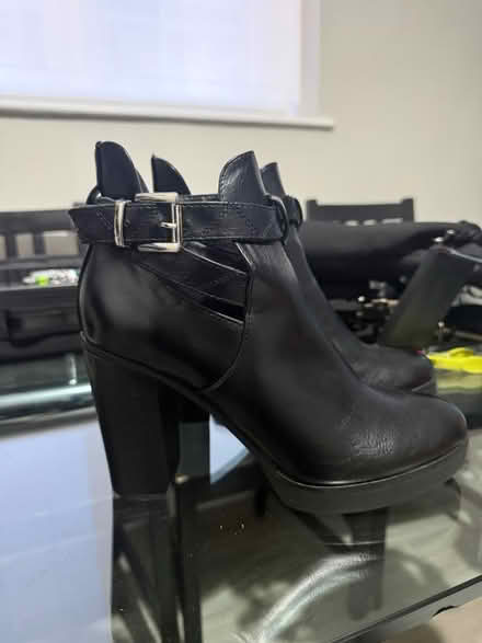 Photo of free New black boots (Borehamwood) #1