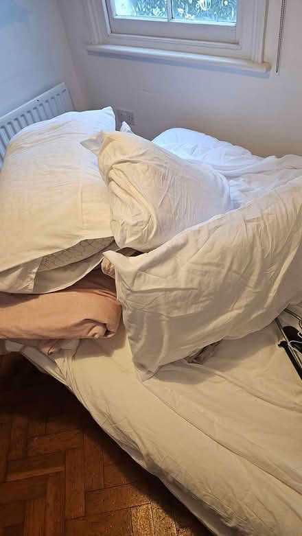 Photo of free Pillows, duvets, mattress protector (SW6) #1