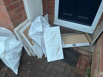 Photo of free Bathroom tiles (Barrow nr Whalley BB7) #2