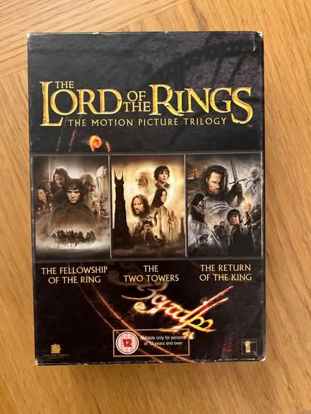 Photo of free Lord of the rings dvds (Gilmerton Dykes Avenue) #1