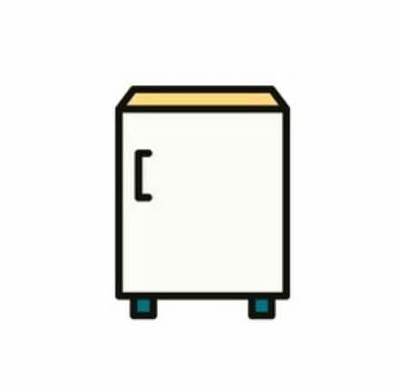 Photo of under the counter freezer (CB22) #1