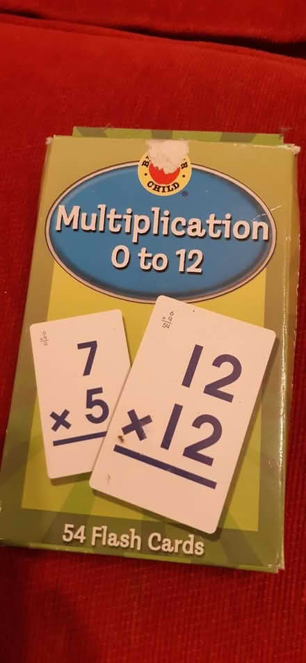 Photo of free Times tables flash cards (Aldingbourne PO20) #1