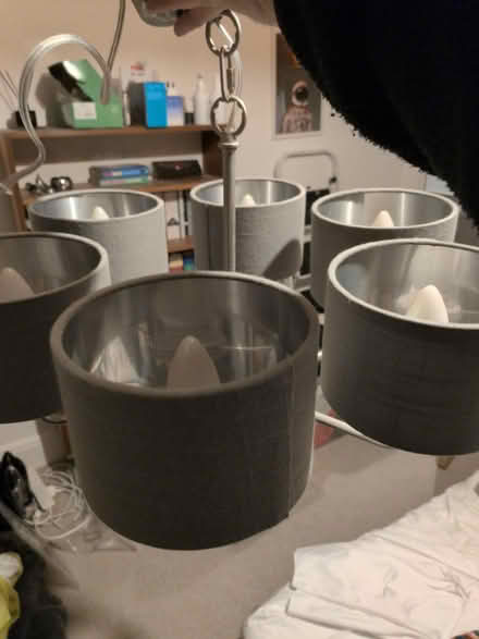 Photo of free Grey ceiling light (Bromley South) #1