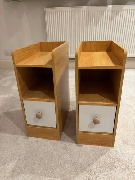 Photo of free Two narrow bedside tables (Petts Wood BR5) #1