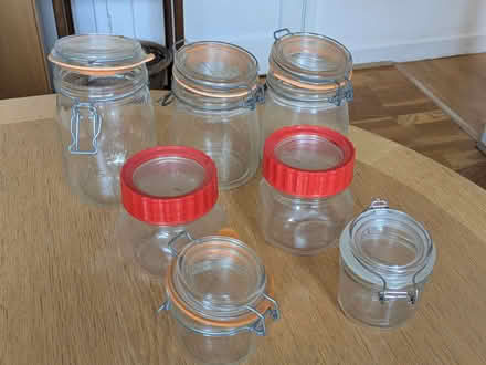 Photo of free Seven Kilner jars (Abingdon-on-Thames OX14) #1