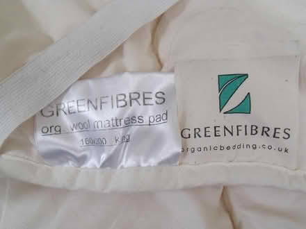 Photo of free King size organic wool mattress pad (Newark, off London Rd) #2