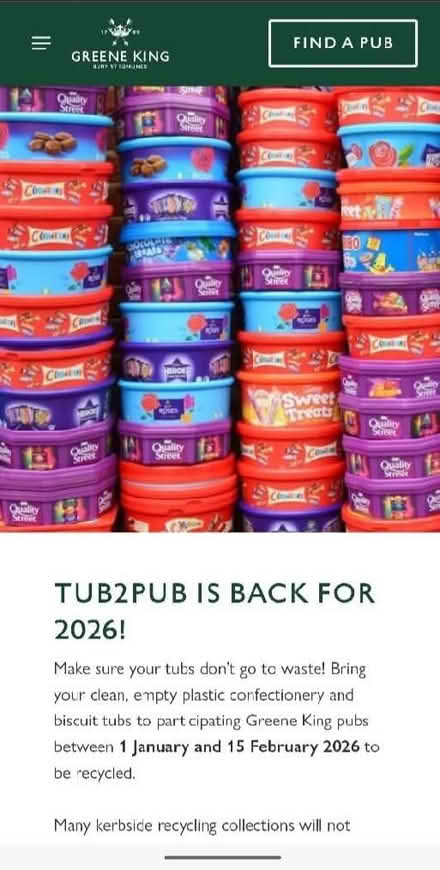 Photo of Empty plastic tubs. (Pelsall WS3) #3