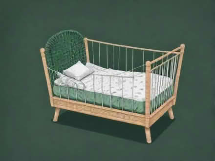 Photo of free Baby cot wicker (Welling DA16) #1