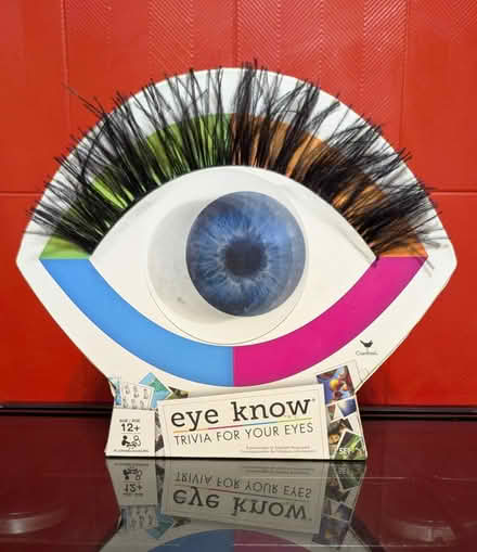 Photo of free Eye Know trivia card game (Malvern Link Top WR14) #1