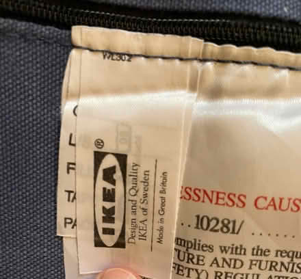 Photo of free IKEA Poäng chair COVER ONLY (Nunnery Wood WR5) #4