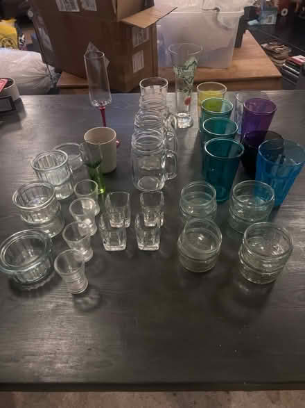 Photo of free Selection of glasses and ramakins (Lambs Green RH12) #1