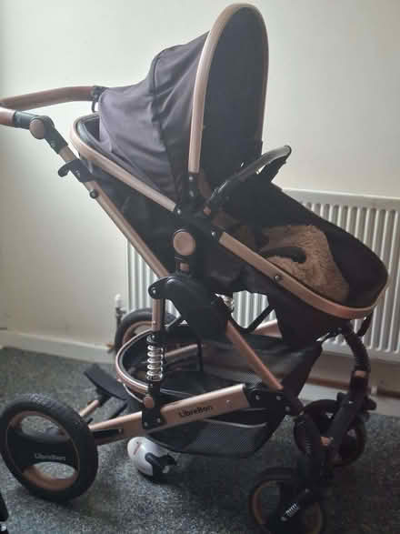 Photo of free Black librabon pram (Ringmer BN8) #4