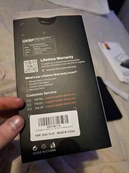 Photo of free S10+ screen protector (Swindon Village GL51) #2