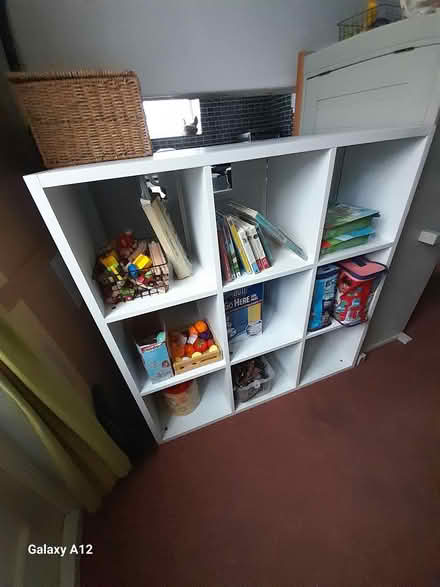 Photo of free 2 x mixxit white freestanding shelf (Fareham PO16) #2