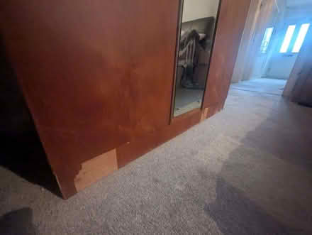 Photo of free Dark Wood Double Wardrobe (Tring HP23) #2