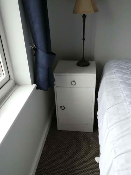 Photo of free Bedside cabinet - white (Cinnamon Brow WA2) #1