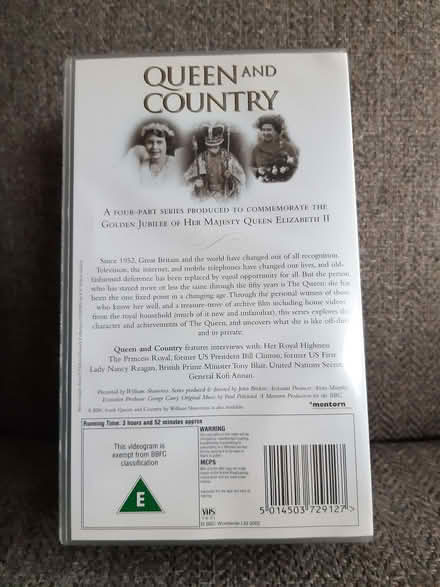 Photo of free Double VHS video - Queen (Woodseats S8) #1