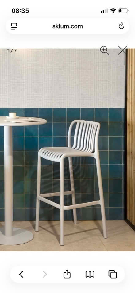 Photo of free Wendell polypropylene bar stool (SW11) #1