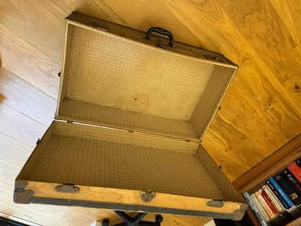 Photo of free Wooden Suitcase (West Hill) #2