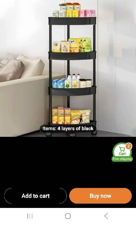 Photo of free Plastic corner shelves (Westgate LA4) #2