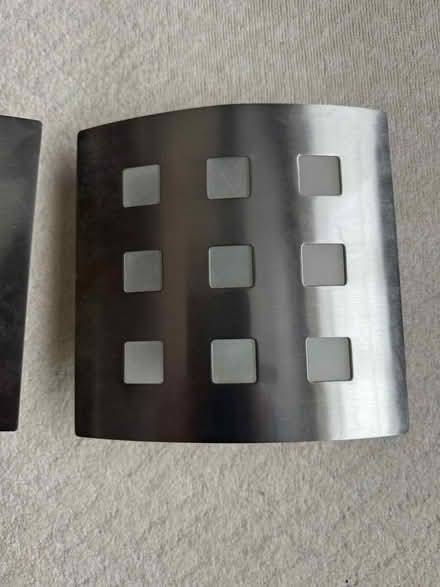 Photo of free Pair of chrome wall light (Sundon Park LU3) #2