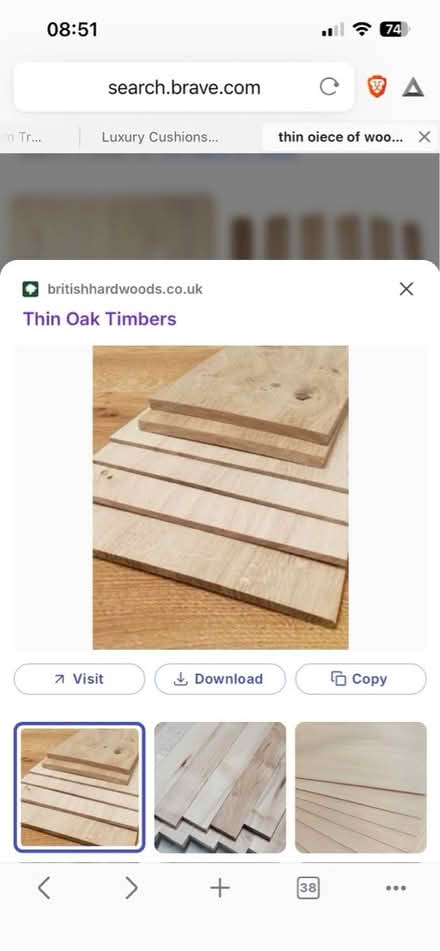 Photo of Thin piece of wood (Shepherd's Bush W14) #1